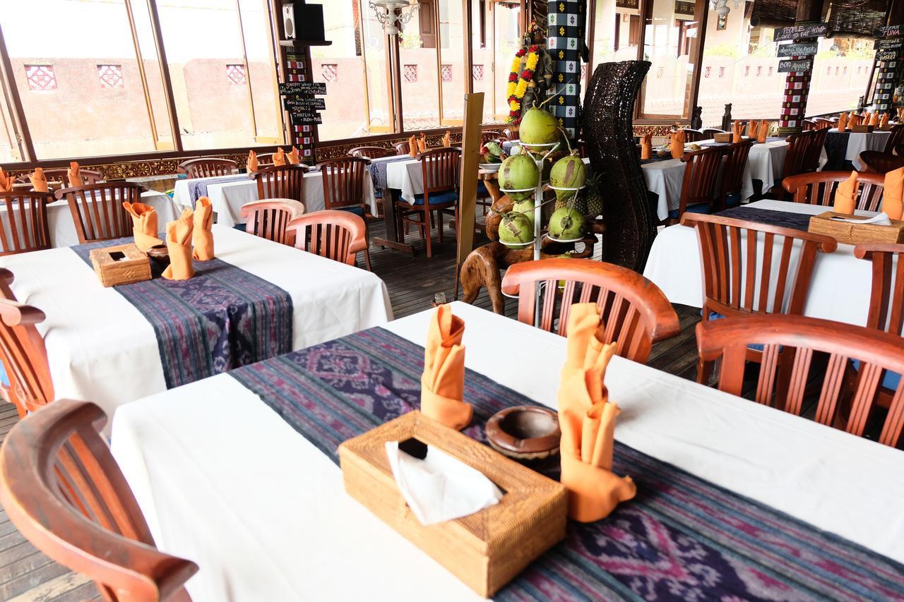 Kerti Beach Bungalow And Restaurant بادانجباى المظهر الخارجي الصورة