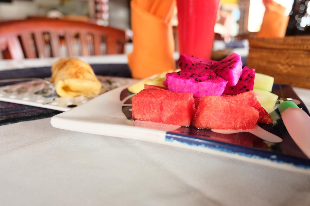 Kerti Beach Bungalow And Restaurant بادانجباى المظهر الخارجي الصورة